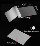 100pcs / Pack 3 Inch 80mic Thickness Clear Laminating Film Plastic film